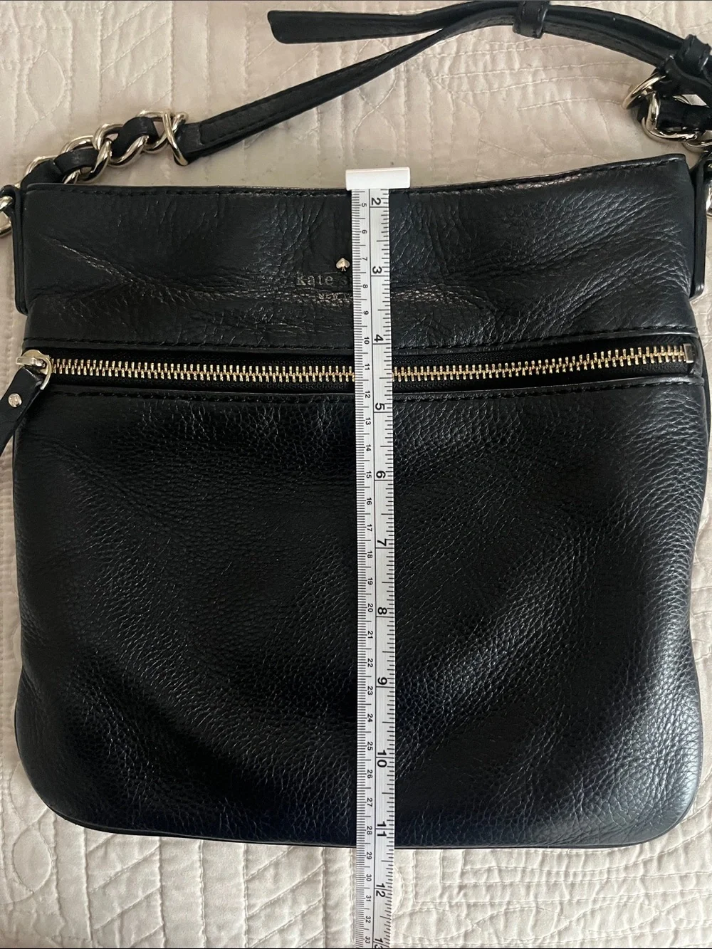 Kate Spade New York Cobble Hill Ellen Black Leather Crossbody Bag